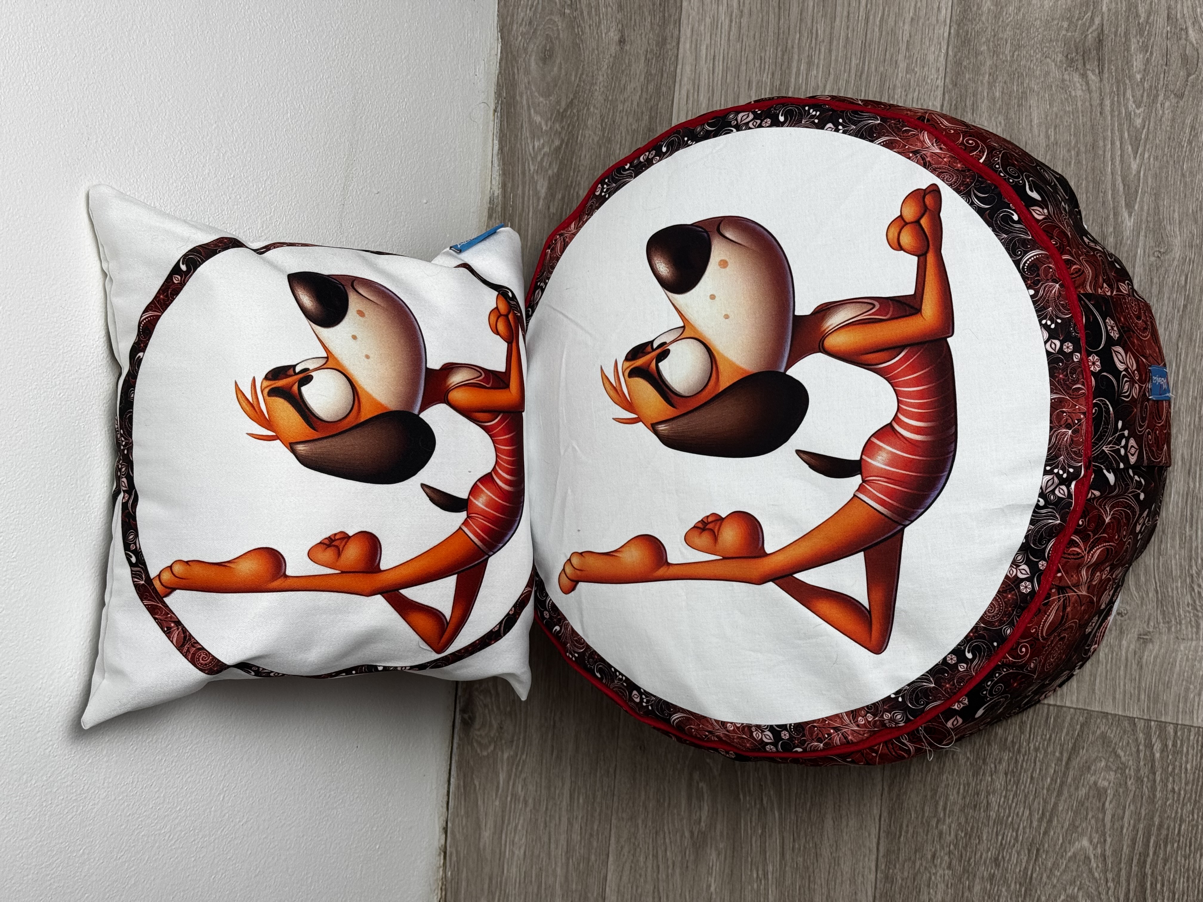 Meditační polštář-pohankový sedák Pejsek