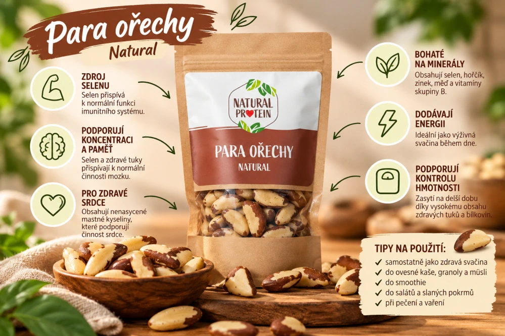 Para ořechy Natural