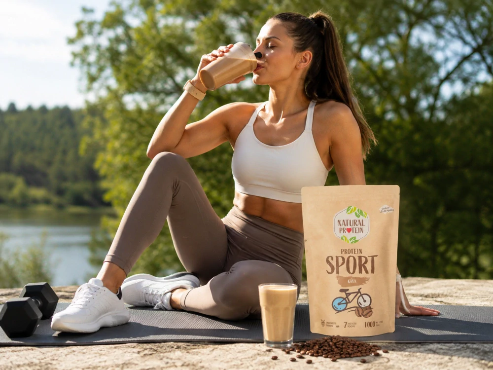 NaturalProtein Protein Sport Káva