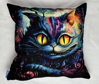 Polštář crayzy kočka