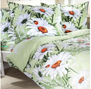 Francouzské povlečení kopretiny